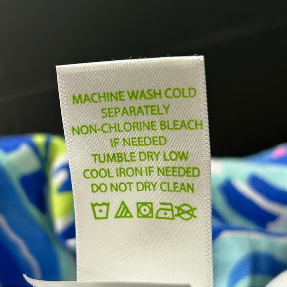 Lilly Pulitzer Shorts The Walsh Women's Blue Yellow Pink Size 0 - Picture 5 of 8